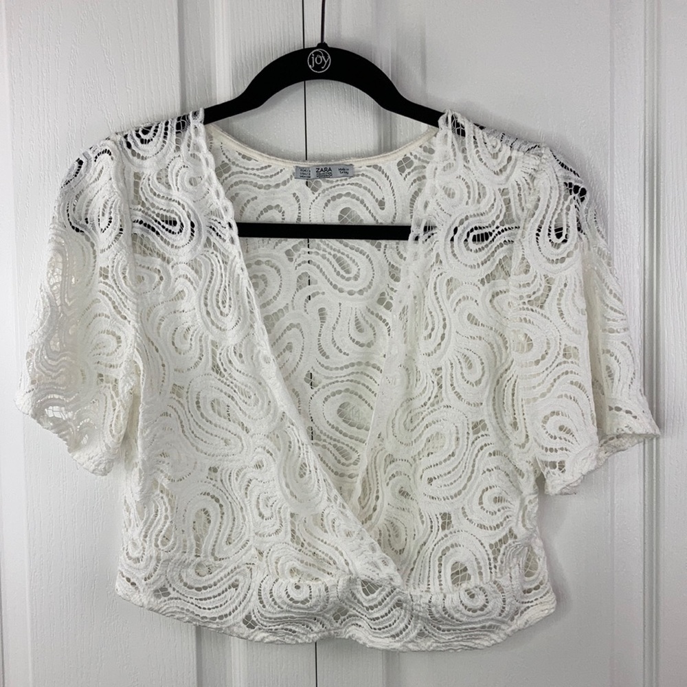 Zara Lace Crop Top